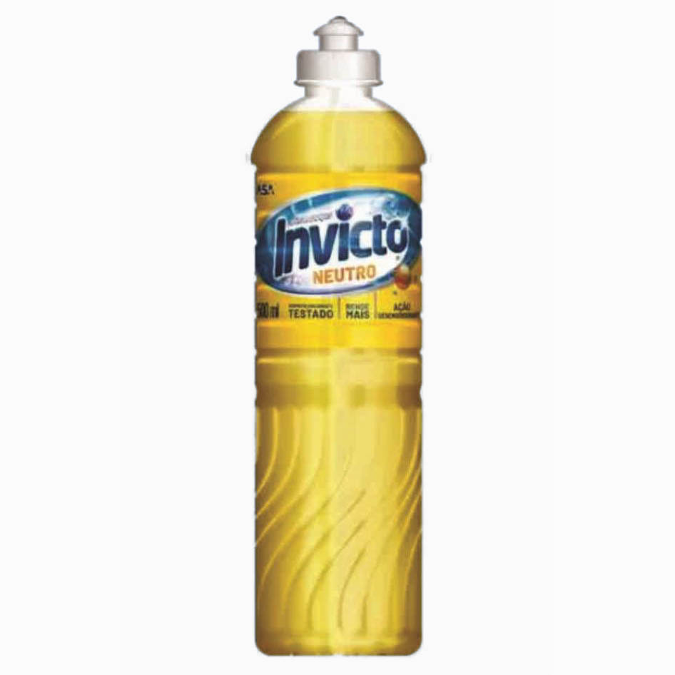 DETERG  LIQ  INVICTO NEUTRO 12X500ML 