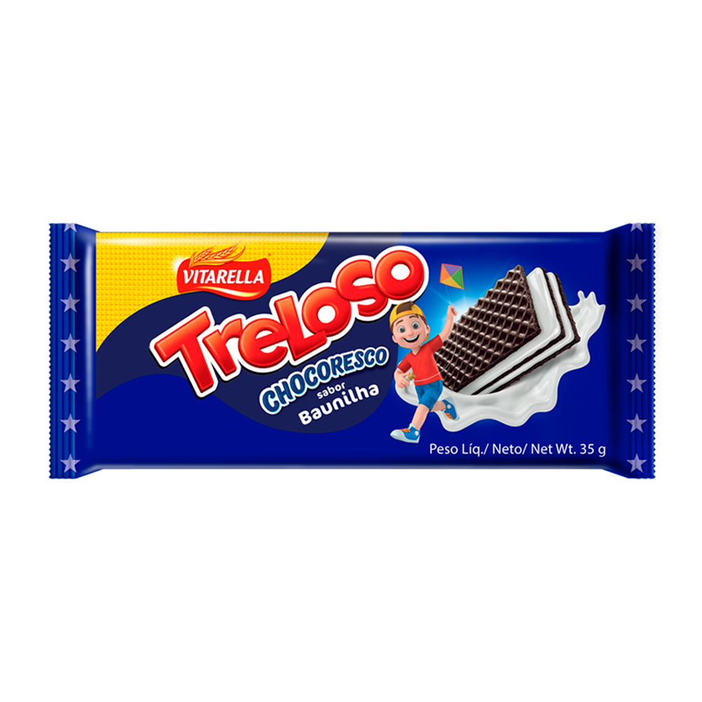 BISC WAFER  TRELOSO CHOCORES BAU 40X35G 