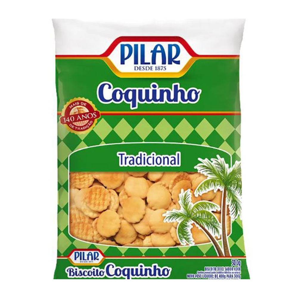 BISC COQUINHO PILAR 10X300G