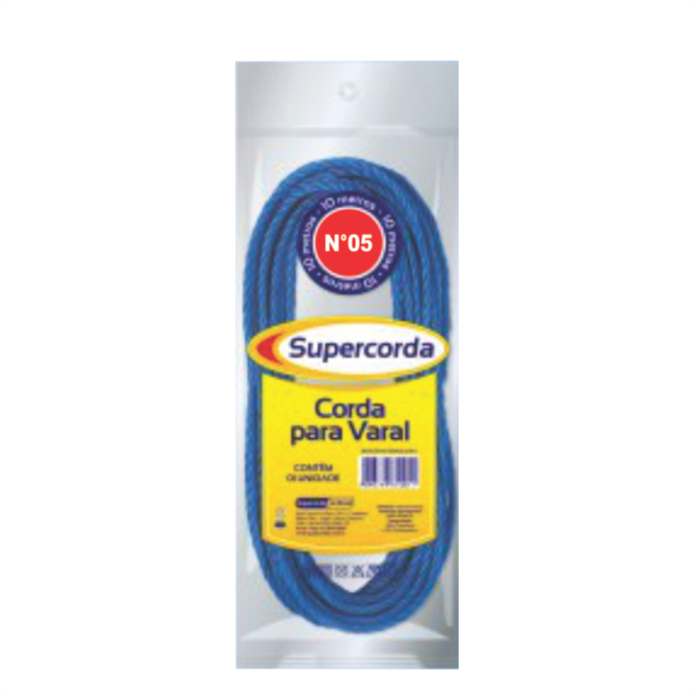 CORDA P VARAL DOBRASIL N 05 10X10M