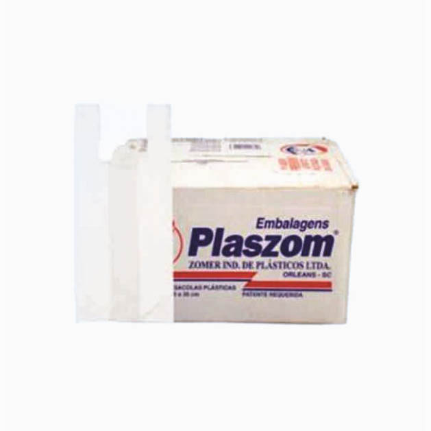 SACOLA BR 25X35 PP PLASZOM CAIXA 1000UN 