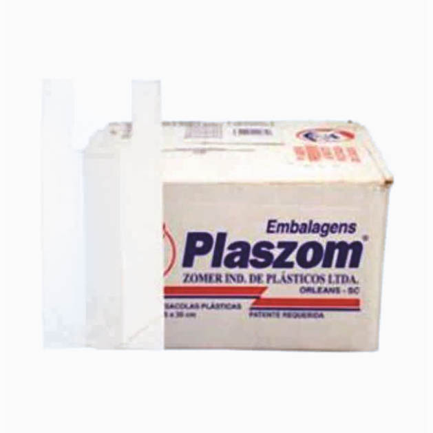 SACOLA BR 30X42 PQ PLASZOM CAIXA 1000UN