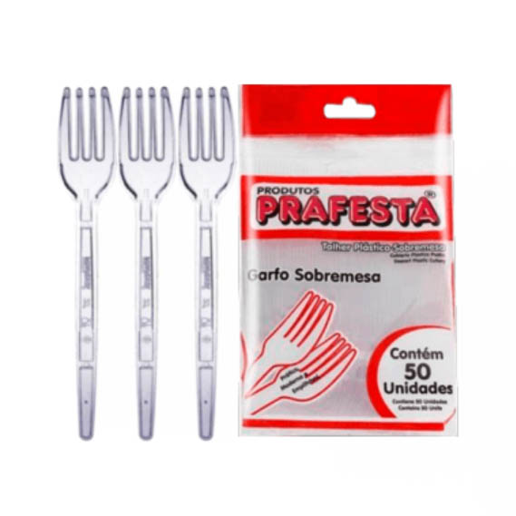 GARFO DES SOB PEQ  CRISTAL  1X50UN 