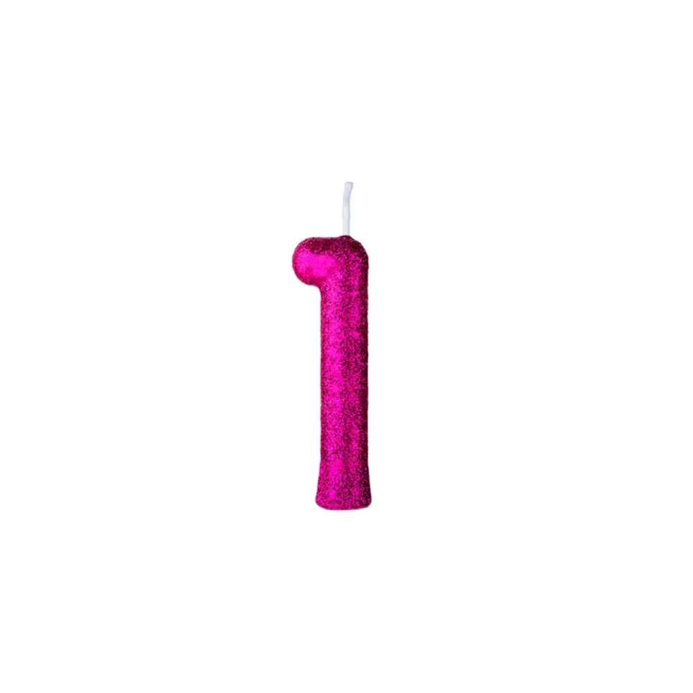VELA REG ANIV N 1 ROSA 1X10UN