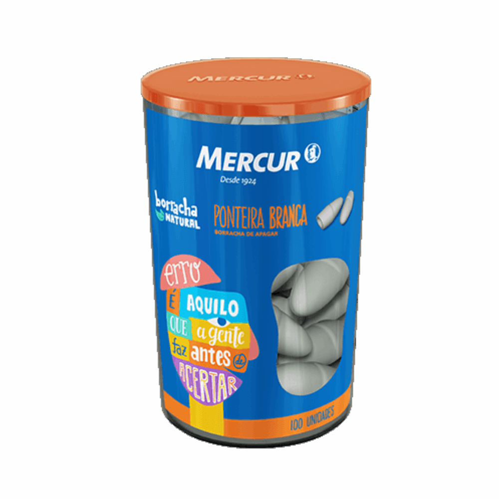 BORRACHA PONTEIRA BRA POTE MERCUR 1X100U