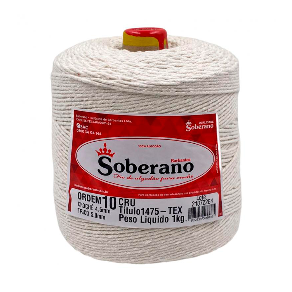 BARBANTE NOVELO N 10 NOVA PLA APROX 500G