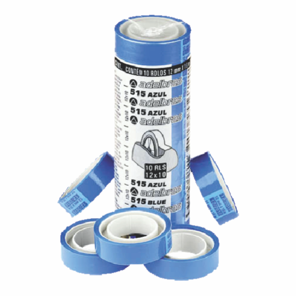 DUREX ADELBRAS AZUL 12MMX10M  1X10RL 