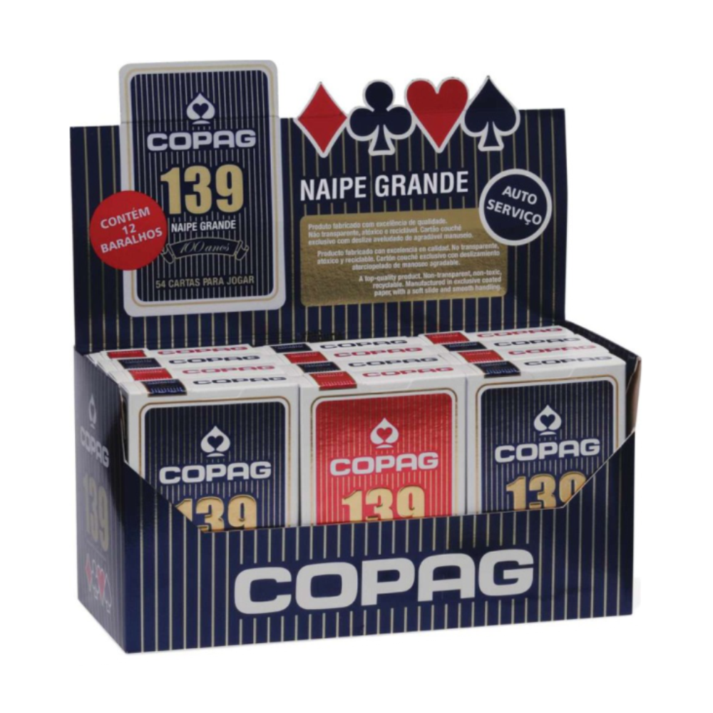 BARALHO COPAG 139 AS  12X1 