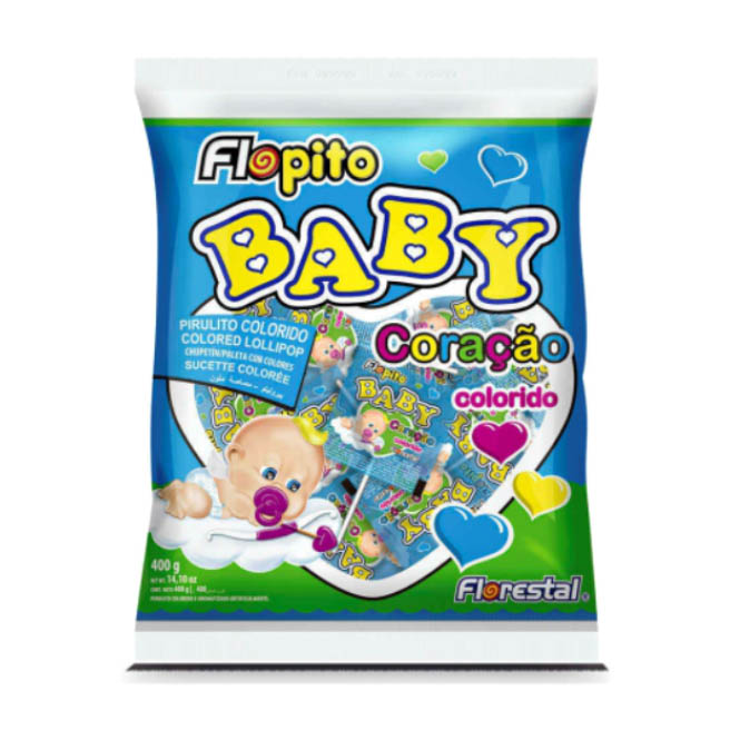 PIRUL  BABY CORACAO COLOR FLORES 1X200G