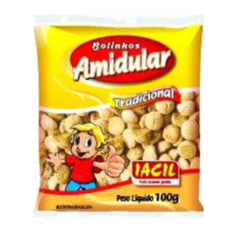 BOLINHOS AMIDULAR TRADIC IACIL  50X100G 