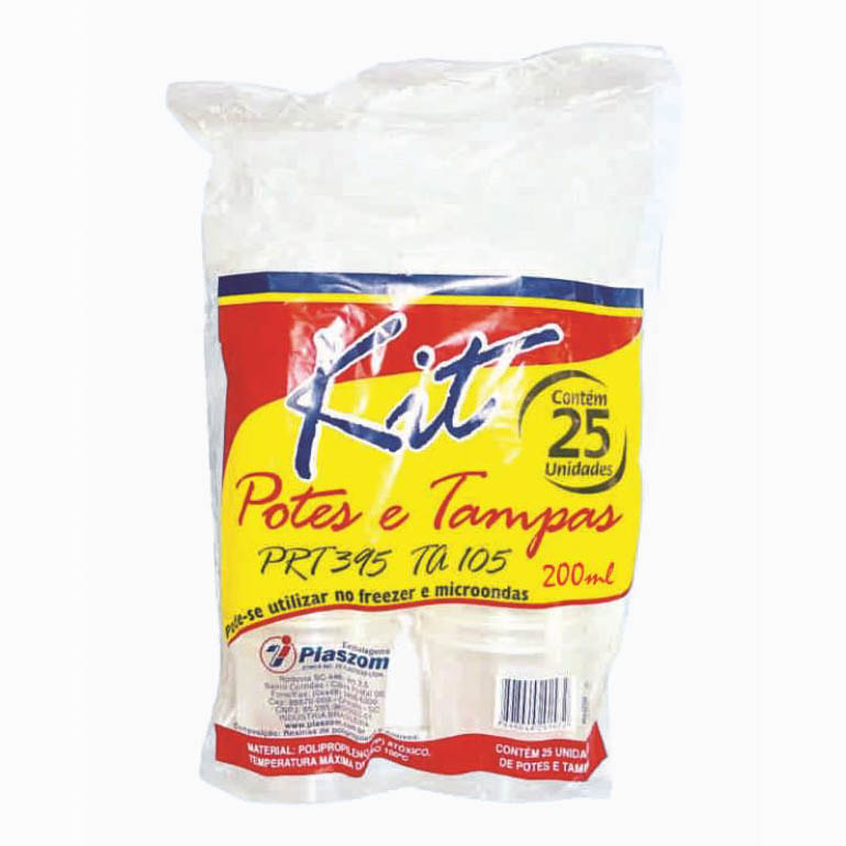 KIT POTE PRT 220 ST 105 PP 200ML 1X25UN