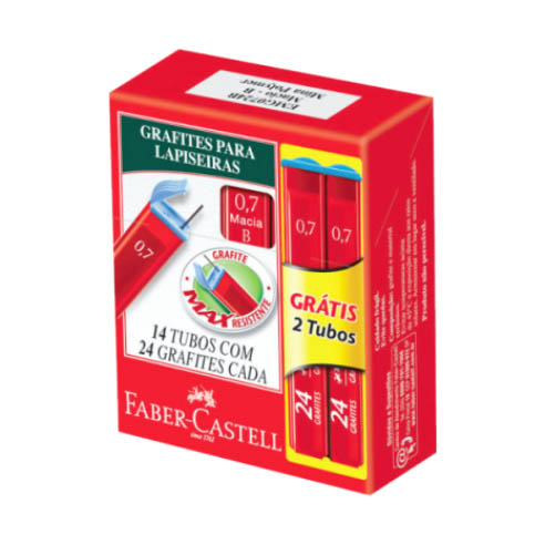 GRAFITE 0,7MM B MACIA POLYMER FABE 14TB 