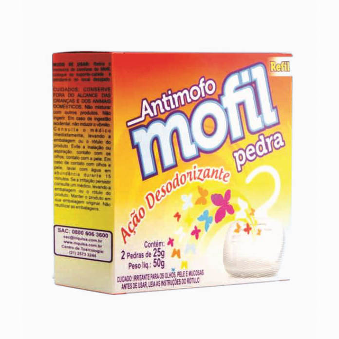 ANTIMOFO MOFIL PEDRA REFIL  2X25G 