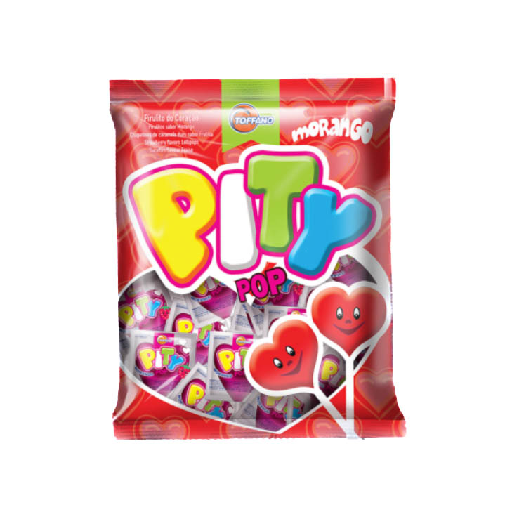 PIRULITO PITY MORANGO TOFFANO 1X200G