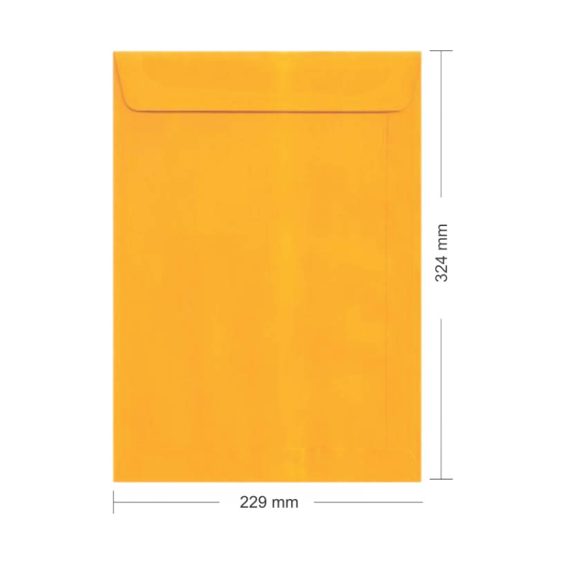 ENVEL OURO A4 229X324 80G SCRIT 1X100UN 