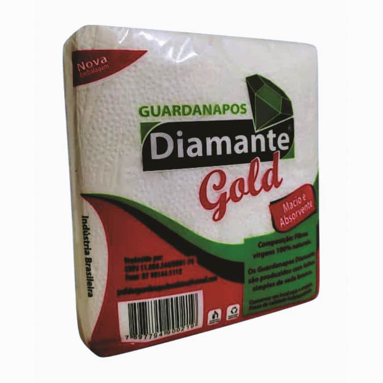 GUARDANAPO DIAMANT GOLD 30X30 C 50F 1X20