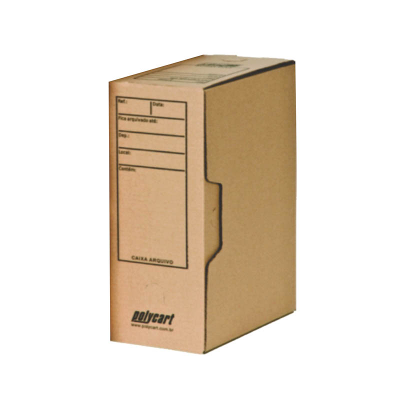 ARQUIVO MORTO PAPELAO POLYCART  1X25UN 