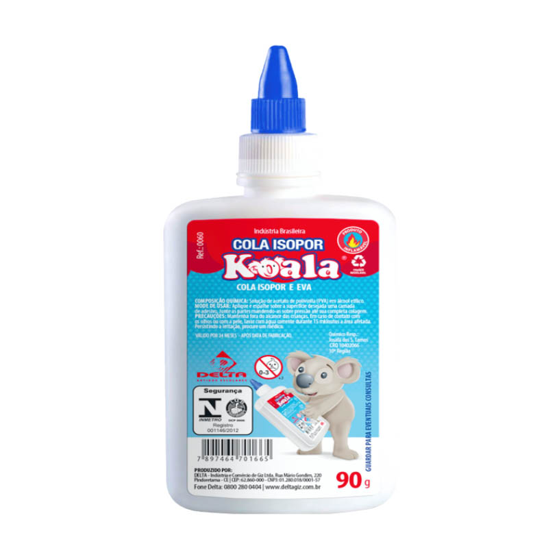 COLA P ISOPOR 90G KOALA DELTA  6X90G 