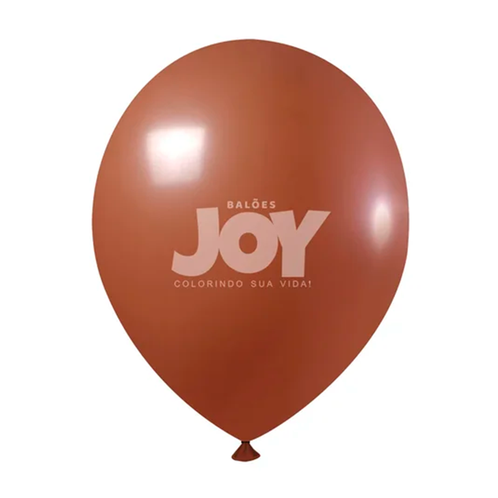 BALAO 8 MARRON REDONDO JOY 1X50UN 