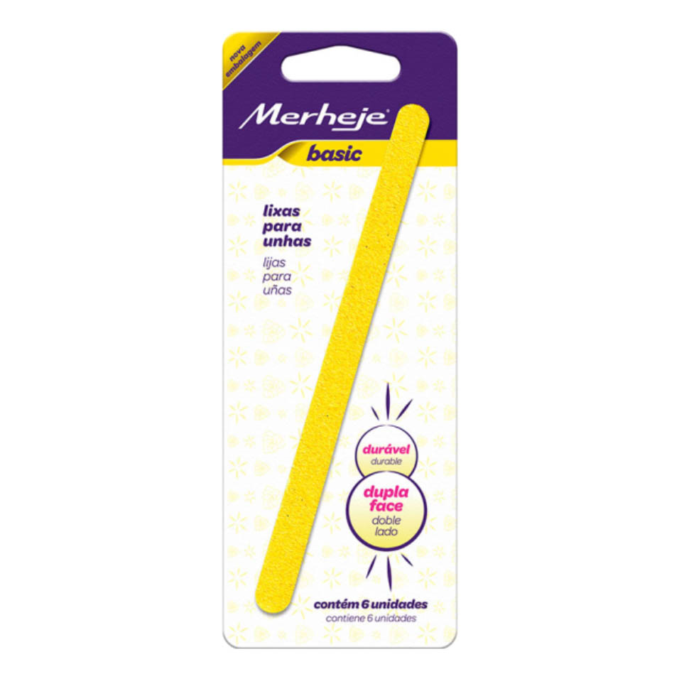 LIXA GOLD P UNHAS MERHEJE CARTEL 1X6UN