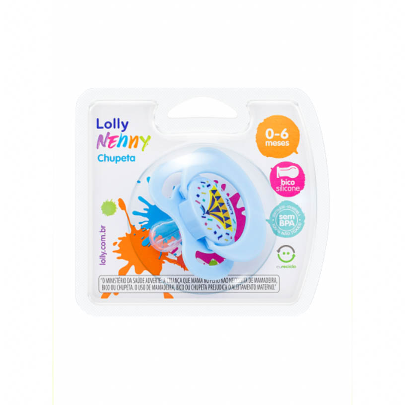 CHUP LOLLY TIP SIL RED T1 AZ BL 1X1UN 