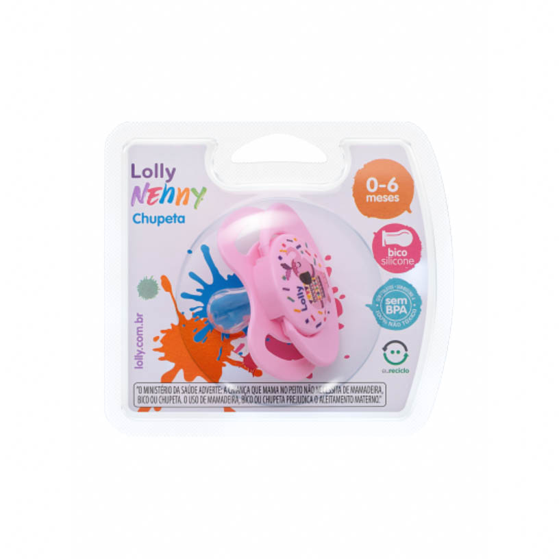 CHUP LOLLY TRAD SIL RED T1 RS BL 1X1UN 