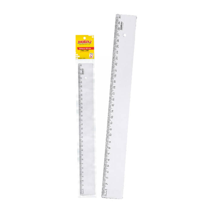 REGUA 30CM CRIS NEW LINE WALEU 1X10UN