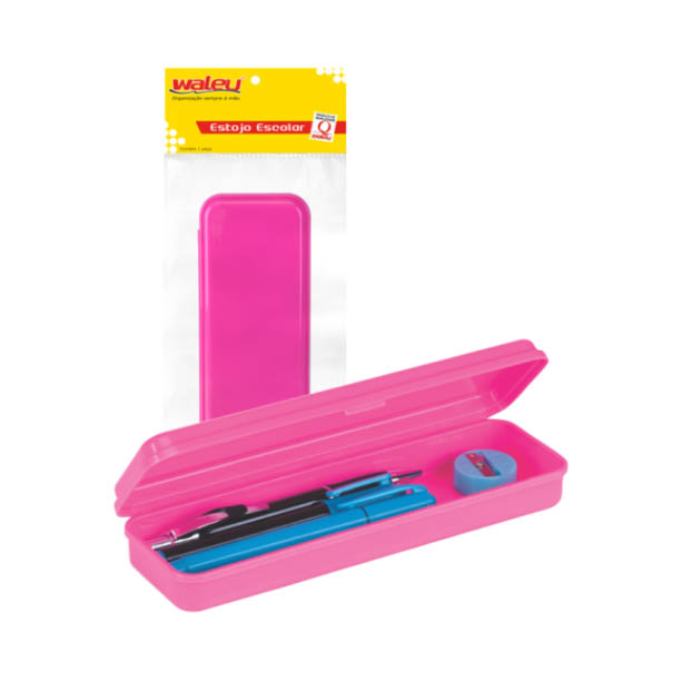 ESTOJO ESC PLAST PLUS NEON RS WALEU 1X1U