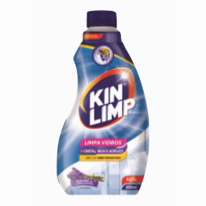 LIMPADOR KIN LIMPA VIDROS REFIL 500ML