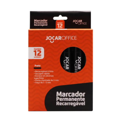 MARCADOR PERM REC PT JOCAR 12UN