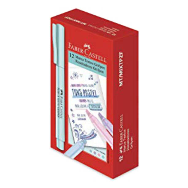 MARCA TEXTO GRIFPEN T PASTEL  FABER12UN 