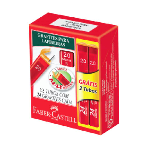 GRAFITE 2,0MM B MACIA POLYMER FABE 12TB 