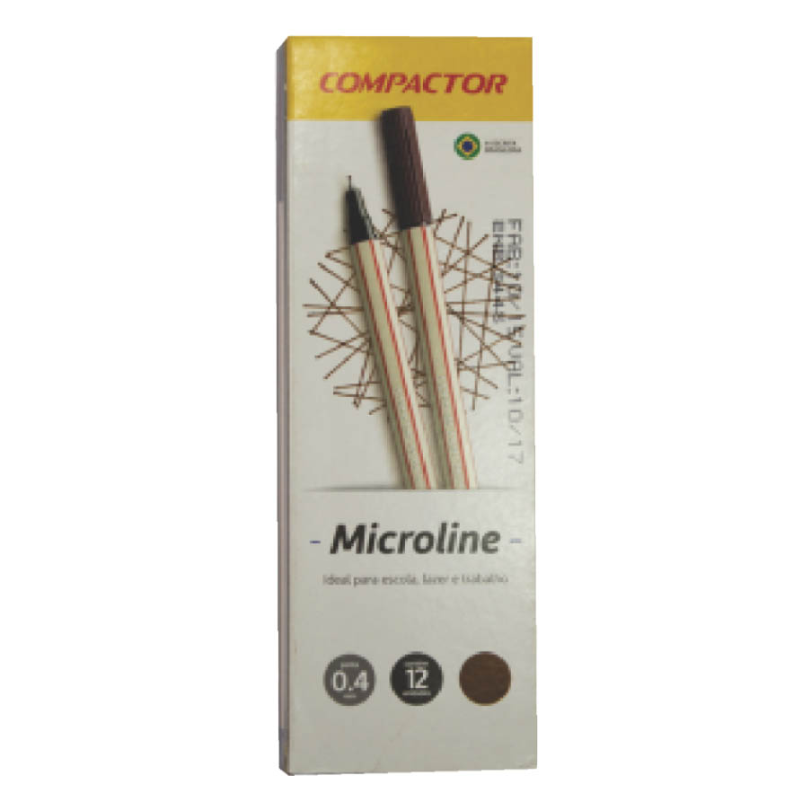 CANETA MICROLINE PT COMPACTOR  1X12UN