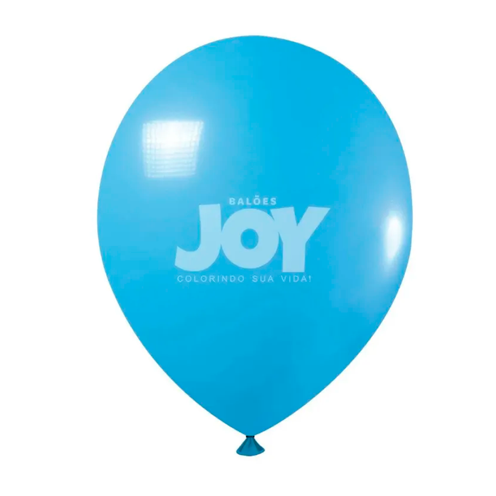 BALAO 8 AZUL CELESTE REDONDO JOY 1X50UN