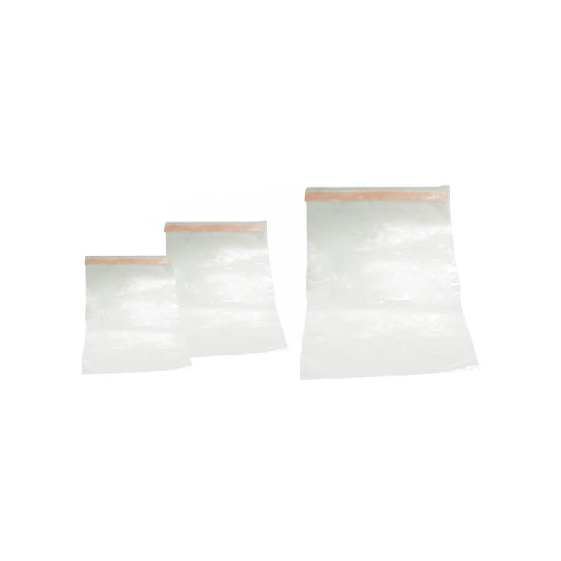 SACO TRANSP LS N1 10X15CM C DESIVO 100U 