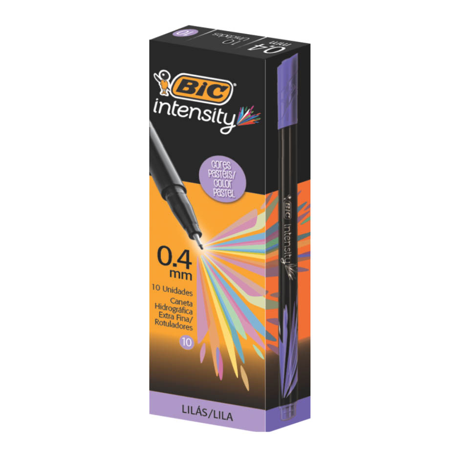 CANETA ESF ULT F LI PASTEL INTEN BIC10U