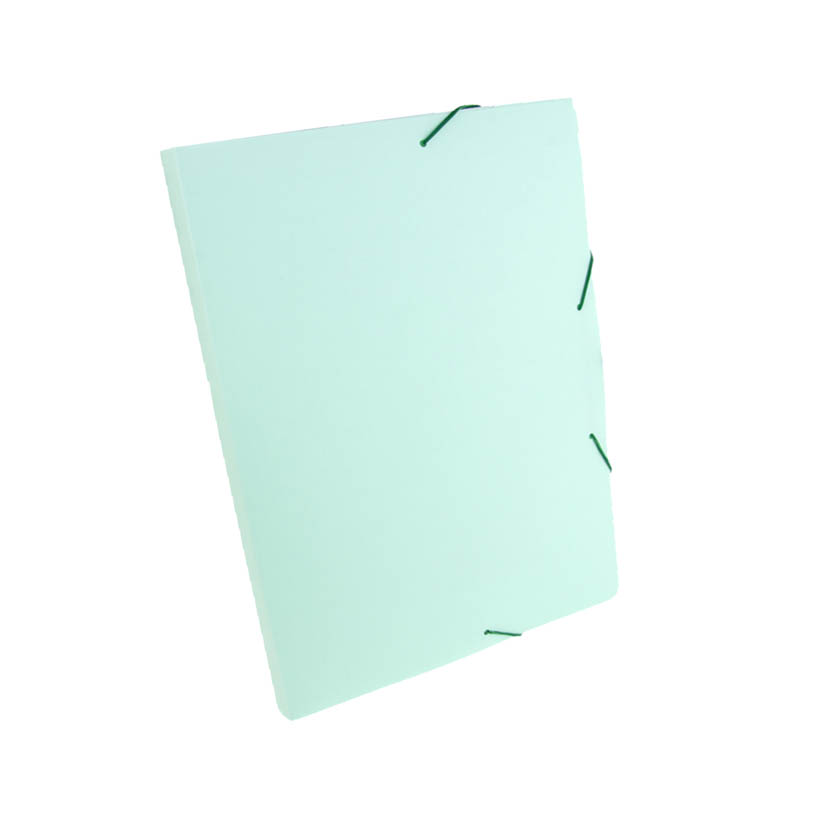 PASTA PAPEL ELAST VD PASTEL POLYC 20UN 