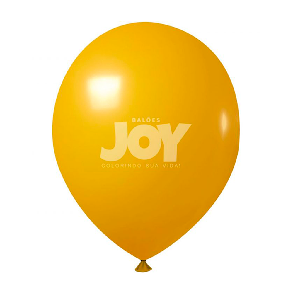 BALAO 8 AMARELO SOL REDONDO JOY 1X50UN