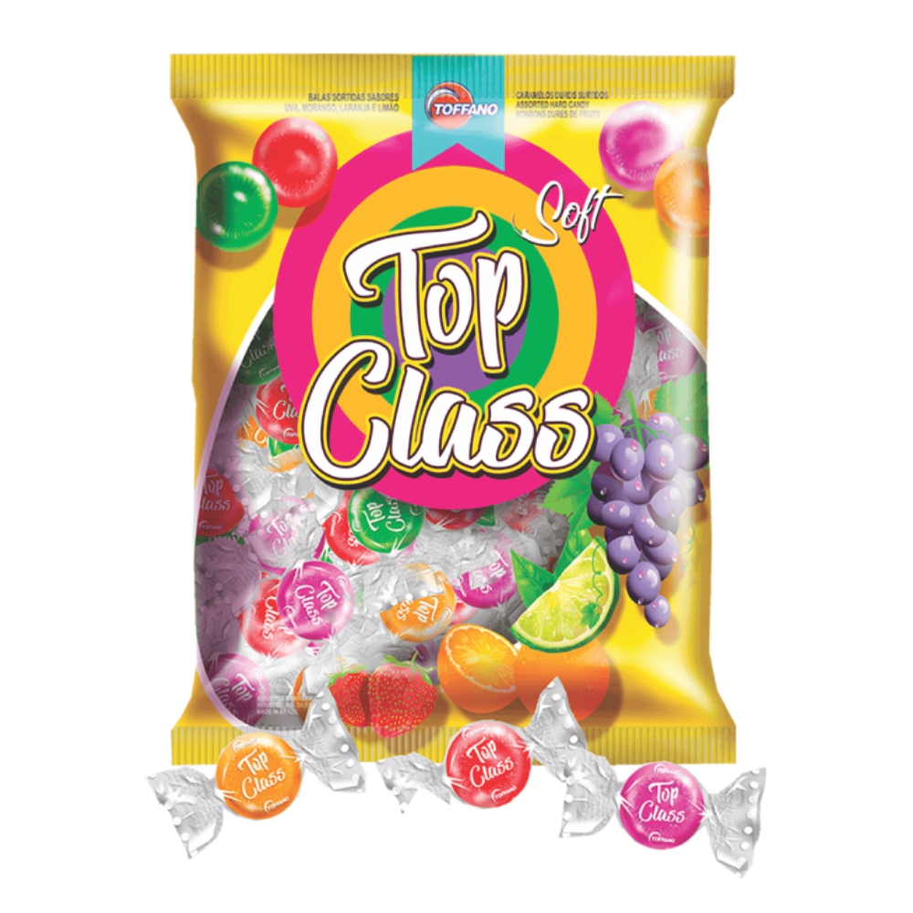 BALA DURA TOP CLASS SORT TOFFANO 1X600G 
