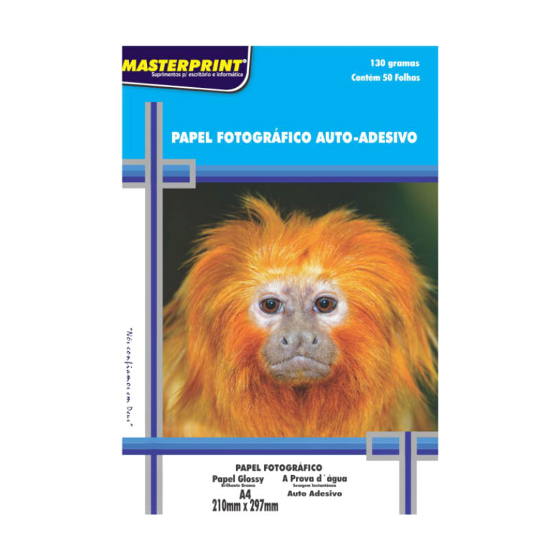 PAPEL FOTOGR A4 ADES 130G MASTP 1X50FLS