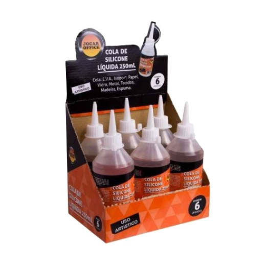COLA SILICONE LIQ 250ML LEO 1X6UN  