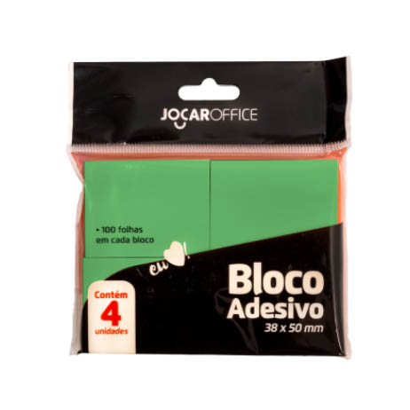 BLOCO ADES P RECADO VD 38X50M LEO 1X4