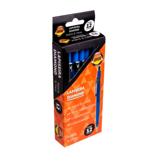 LAPISEIRA 0,9MM TRIANGULAR 1X12UN 