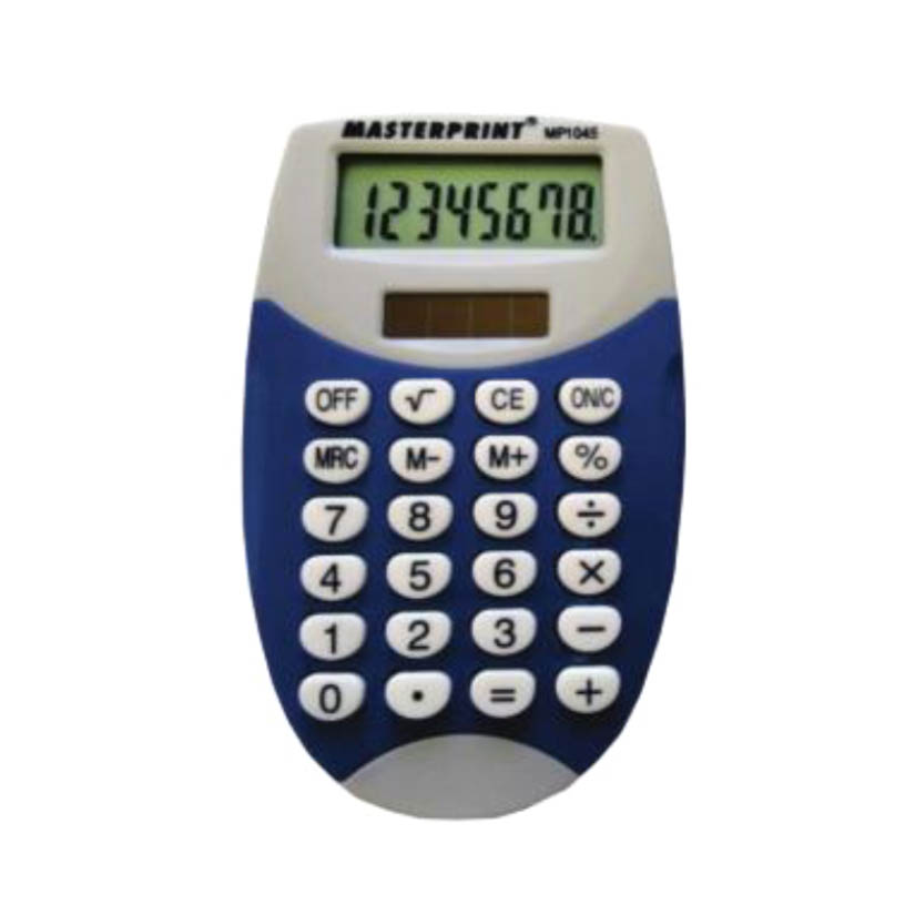 CALCULADORA ELETR MP1045 8DIG MASTPRINT