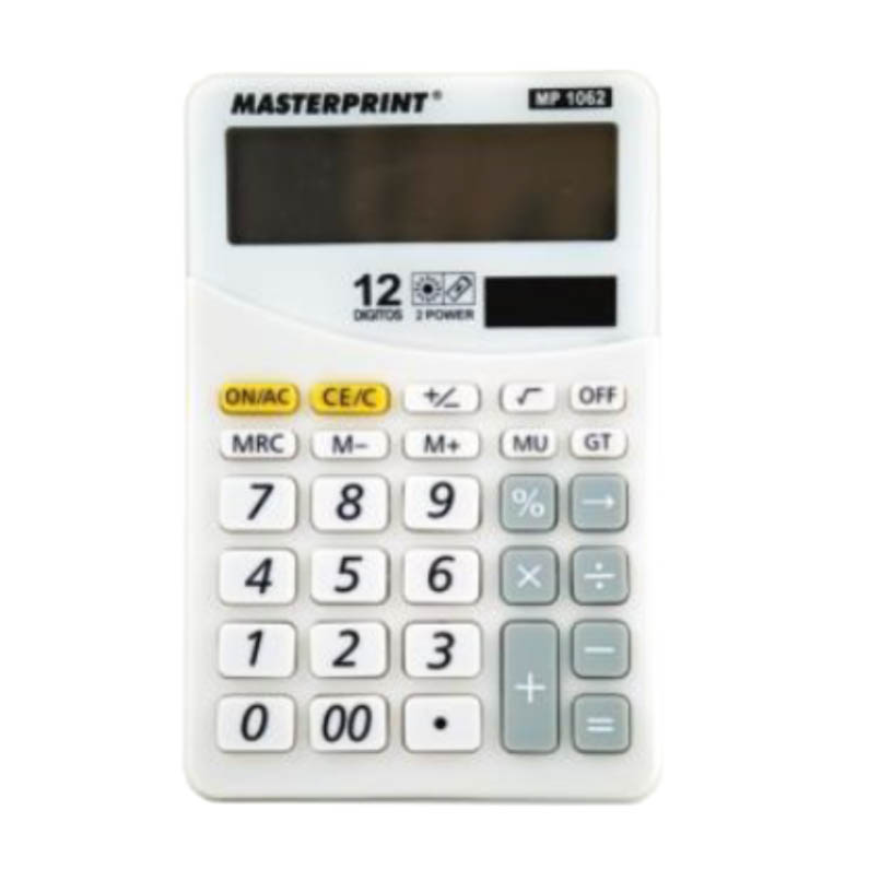 CALCULADORA ELETR MP1062 12DIG MASTPRINT