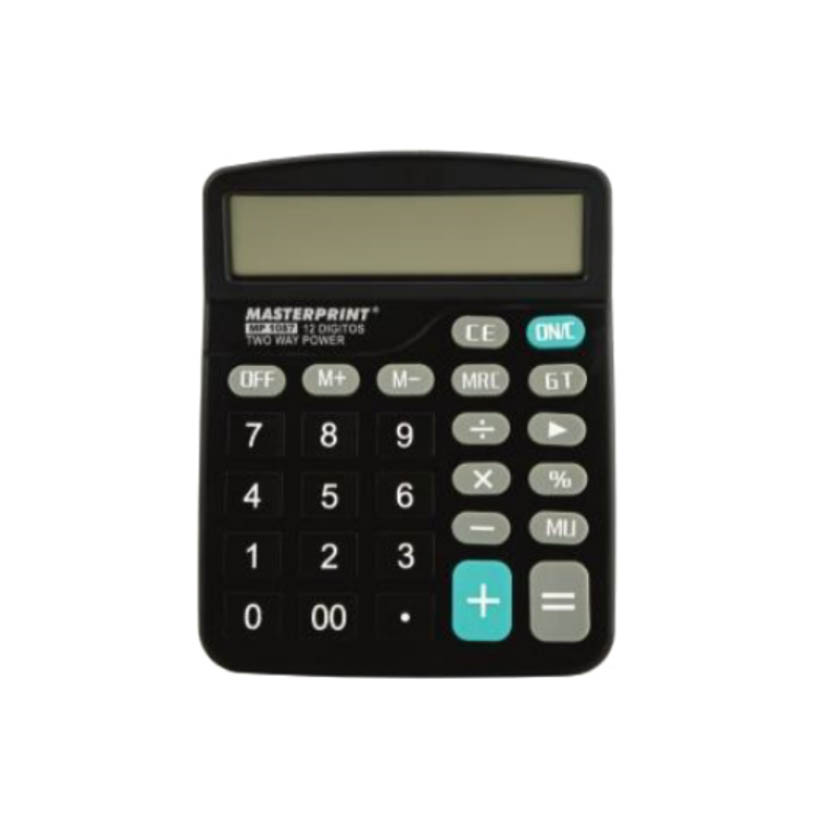 CALCULADORA ELETR MP1087 12DIG MASTPRINT