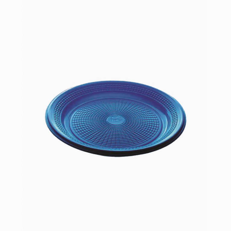 PRATO BIODEGRAD TRIK 15CM AZUL 10X10UN 