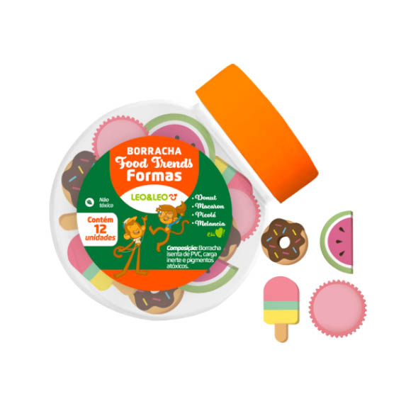 BORRACHA FOOD TRENDS POT LEO 1X12UN 