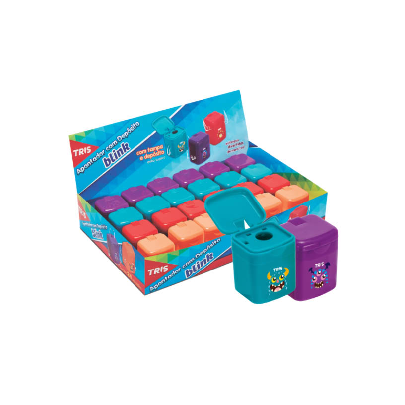 APONTADOR C DEP BLINK 607795 TRIS 1X24U