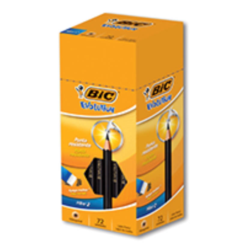LAPIS PT HB S B EVOLUT BIC 1X72UN